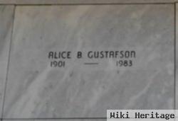 Alice B Gustafson