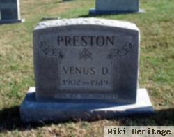 Venus D Preston