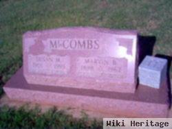 Marvin B Mccombs