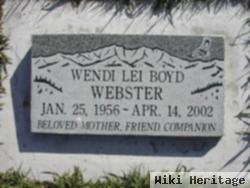 Wendi Lei Boyd Webster