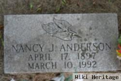 Nancy J Lane Anderson