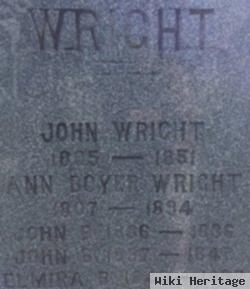 John B Wright