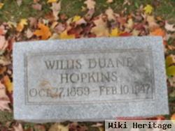 Willis Duane Hopkins