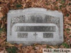 Emery B Poole