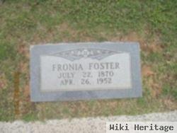 Fronia Foster