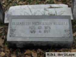 Elizabeth Nicholson Russell