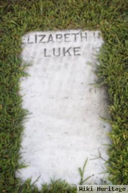 Elizabeth Jane Shepherd "lizzie" Glendenning Luke