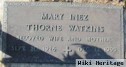 Mary 'inez' Thorne Crain Watkins