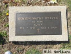 Denson Wayne Weaver