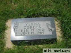 Verna Alice Craig Cordes