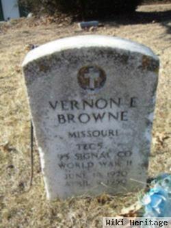 Vernon Edward Browne