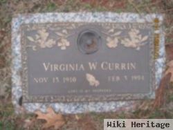 Virginia Rebecca Williams Currin