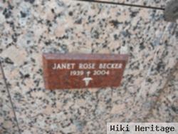 Janet Rose Becker