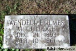 Wendell Holmes Mcculloch