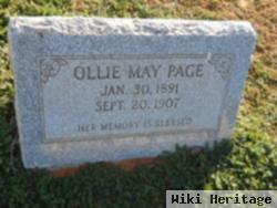 Ollie May Page