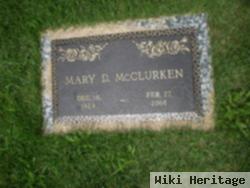 Mary E. Lingenfelter Dougherty Mcclurken