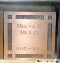 Melva E Hulin