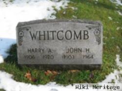 Harry A Whitcomb