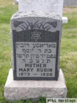 Marie "mary" Rubin