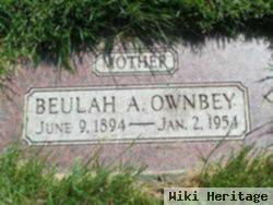 Beulah Alma Broyhill Ownbey