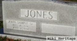 John Sample Jones, Sr