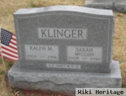 Sarah Mcclain Klinger