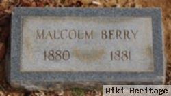Malcolm Berry