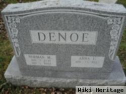 Norman M Denoe