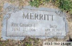 Rev George L Merritt