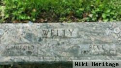 Rex E. Welty