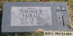 Virginia F Fairall