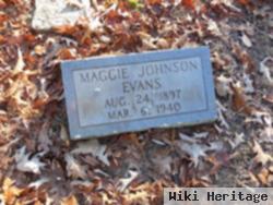 Maggie Johnson Evans