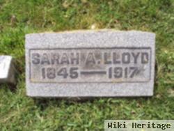 Sarah A. Craig Lloyd