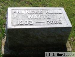 Frances R. Hull Watts