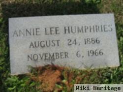 Annie Lee Humphries