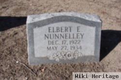 Elbert Edward Nunnelley, Jr