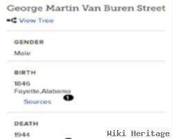 George Martin Van Buren Street