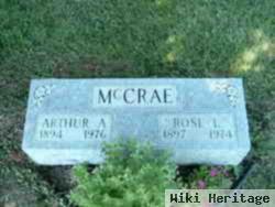 Arthur A Mccrae