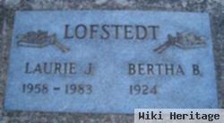 Bertha B. Lofstedt