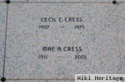 Cecil E. Cress