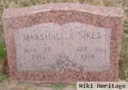 Marshall E. Sikes