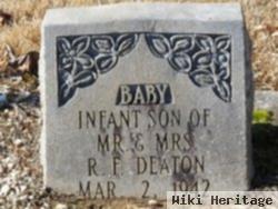 Infant Son Deaton