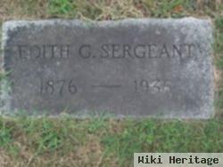 Edith Grinnell Clelland Sergeant