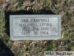 Malenda Leora "ora" Campbell