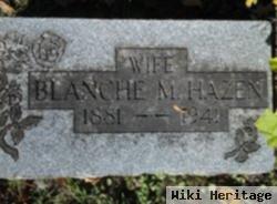 Blanche M Hazen