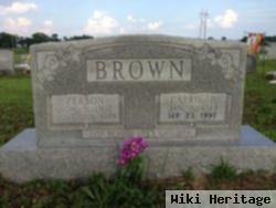 Person Brown