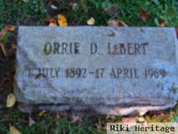 Orrie D Lebert