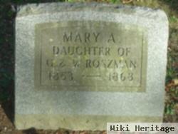 Mary A. Roszman