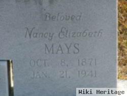 Nancy Elizabeth Mccormack Mays