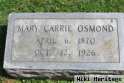 Mary Carrie Osmond